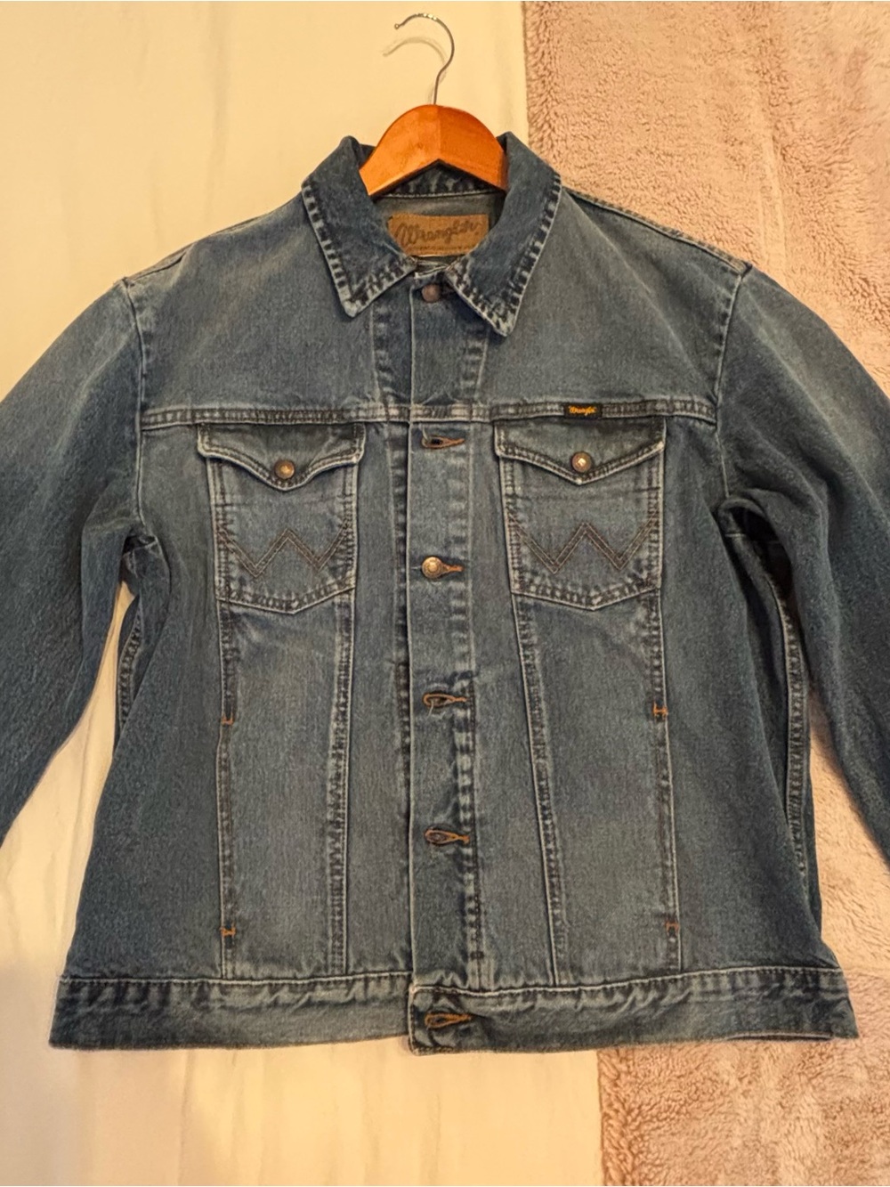 Wrangler Blue Denim Trucker Jacket